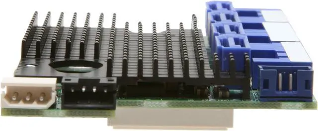 Alt view image 3 of 6 - Intel Integrated Server RAID Controller Module SAS/SATA 8 internal ports (AXXRMS2LL080)