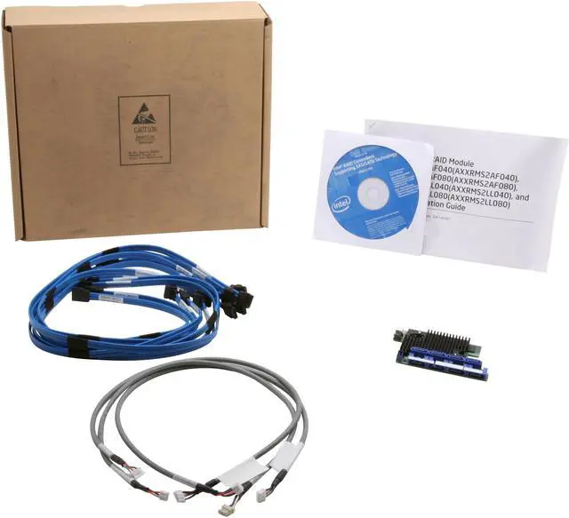 Alt view image 6 of 6 - Intel Integrated Server RAID Controller Module SAS/SATA 8 internal ports (AXXRMS2LL080)