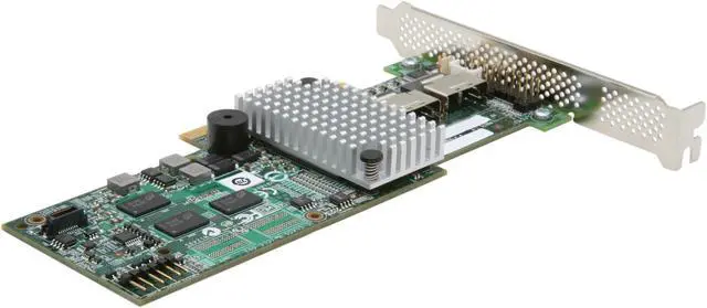 Alt view image 5 of 6 - Intel RAID SATA 8 internal port w/ 256MB cache memory PCI-E 2.0 x8 Controller Card (RT3WB080)