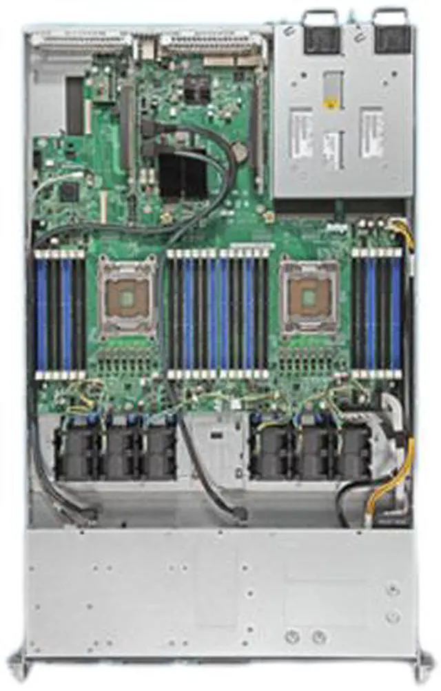 Alt view image 3 of 4 - Intel R1208GZ4GC 1U Rack Server Barebone Dual LGA 2011 DDR3 1600