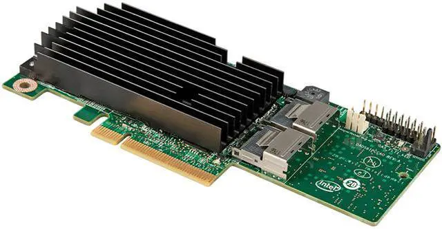 Main image of Intel RMS25PB040 PCI-Express 2.0 x8 Low Profile Ready SATA / SAS Integrated RAID Module