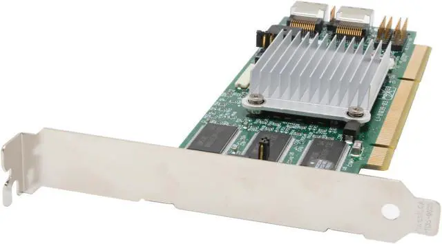Main image of LSI LSI00042-F PCI-X 64-bit/133MHz host interface (3.3 volts only) SATA II (3.0Gb/s) MegaRAID 300-8XLP Kit 8 Port 128MB