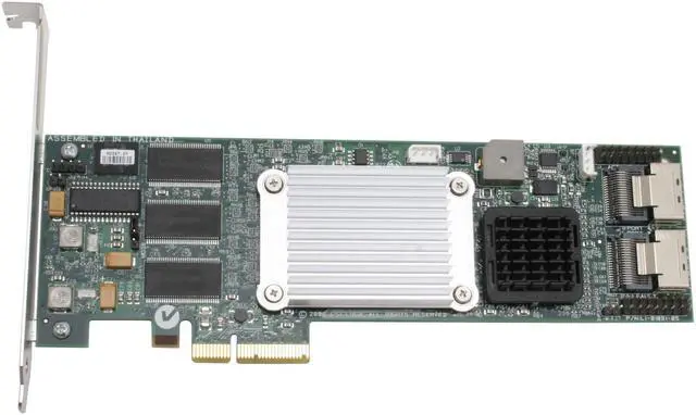 Alt view image 2 of 6 - LSI LSI00051-F PCI Express SATA / SAS MegaRAID 8308ELP Kit 8 Port 3G 128MB