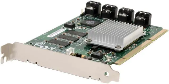 Main image of LSI LSI00005-F 64-bit, 133MHz PCI-X SATA II (3.0Gb/s) MegaRAID 300-8X Kit 8 Port SATA/300 128MB