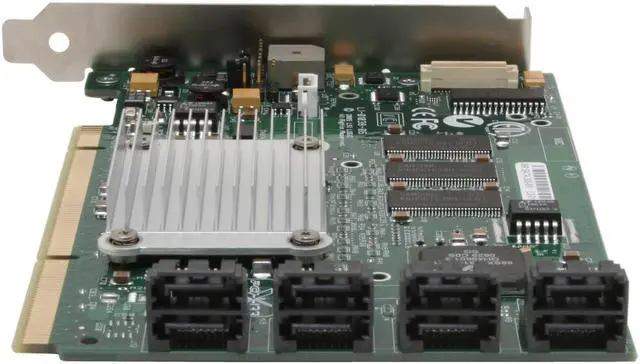 Alt view image 3 of 7 - LSI LSI00005-F 64-bit, 133MHz PCI-X SATA II (3.0Gb/s) MegaRAID 300-8X Kit 8 Port SATA/300 128MB