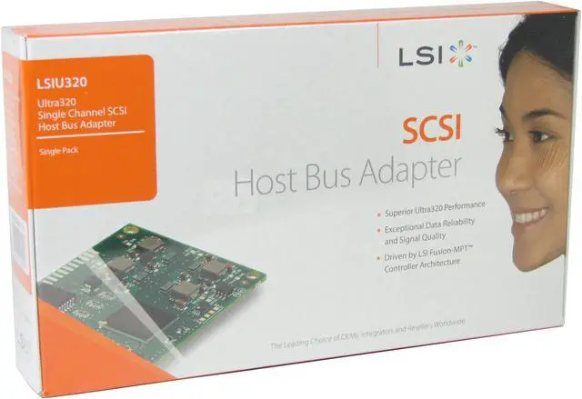 Alt view image 7 of 8 - LSI LSI00011-F PCI-X SCSI U320 1Ch