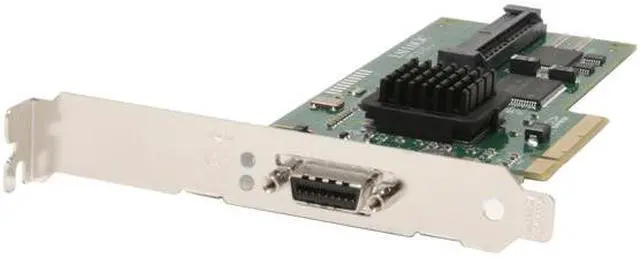 Alt view image 2 of 8 - LSI LSI00110 8-lane, 2.5Gb/s PCI Express SATA / SAS SAS3442E-R 3Gb/s 8-port IR