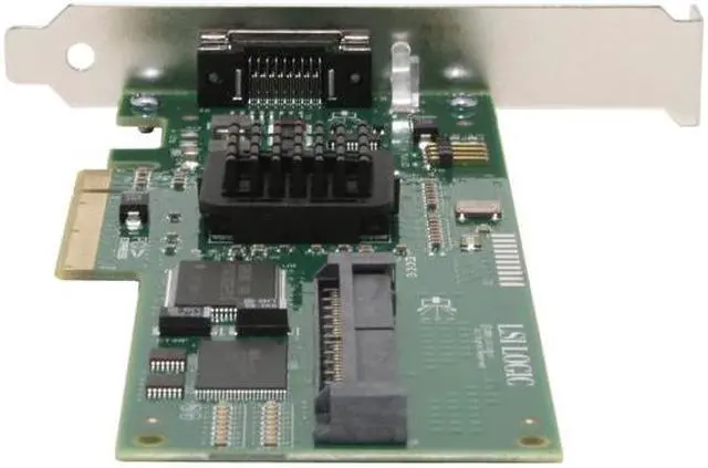Alt view image 4 of 8 - LSI LSI00110 8-lane, 2.5Gb/s PCI Express SATA / SAS SAS3442E-R 3Gb/s 8-port IR