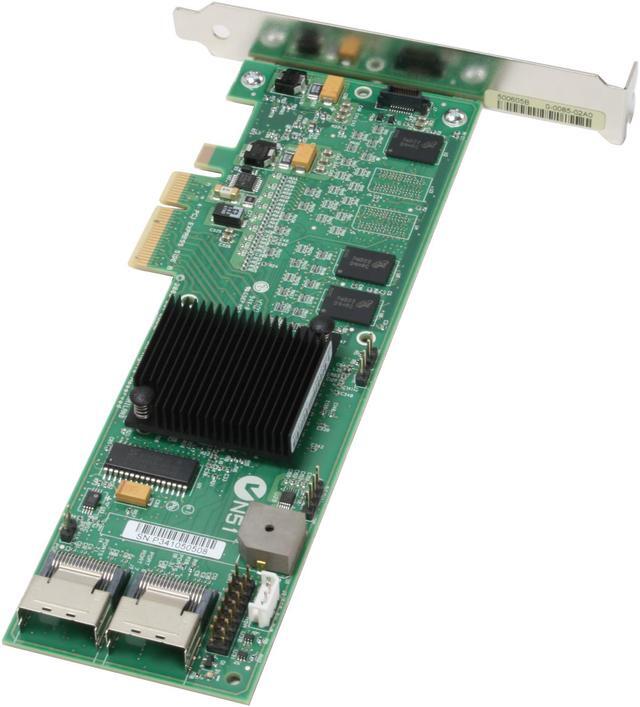 Alt view image 5 of 8 - LSI LSI00141 PCI Express SATA / SAS MegaRAID SAS 8708ELP