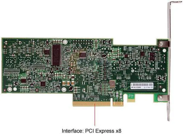 Alt view image 3 of 6 - LSI LSI00158 PCI Express SATA / SAS MegaRAID SAS 8708EM2