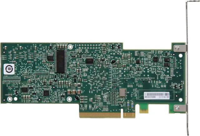 Alt view image 4 of 5 - LSI MegaRAID SATA/SAS 8704EM2 3Gb/s PCI-Express w/ 128MB onboard memory RAID Controller Card, Kit