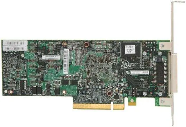 Alt view image 5 of 7 - LSI MegaRAID SATA/SAS 9280-8e 6Gb/s PCI-Express 2.0 w/ 512MB onboard memory RAID Controller Card, Single--Avago Technologies