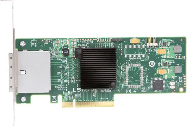 Alt view image 4 of 5 - LSI LSI00188 PCI Express Low Profile Ready SATA / SAS 9200-8e Controller Card (Single Pack)--Avago Technologies