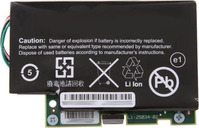 Alt view image 3 of 5 - LSI LSI00161 MegaRAID LSIiBBU07 Battery Backup Unit for 8880EM2, 9260-xx and 9280-xx--Avago Technologies