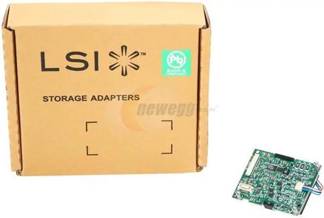 Alt view image 4 of 4 - LSI LSI00160 MegaRAID LSIiBBU06 Battery Backup Unit for 8708EM2 and 8704EM2