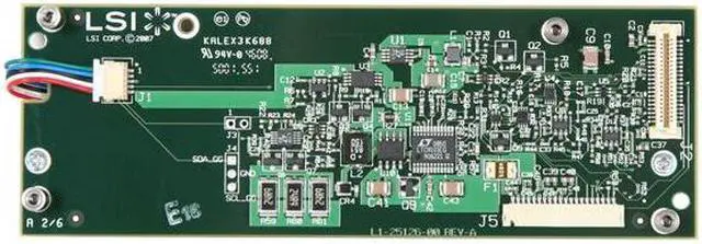 Alt view image 2 of 4 - LSI LSI00184 MegaRAID LSIiBBU01 Battery Backup Unit for 300-8X,4/8XLP, 8344/8308ELP, 84016E
