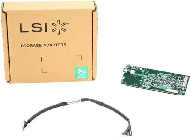 Alt view image 4 of 4 - LSI LSI00184 MegaRAID LSIiBBU01 Battery Backup Unit for 300-8X,4/8XLP, 8344/8308ELP, 84016E