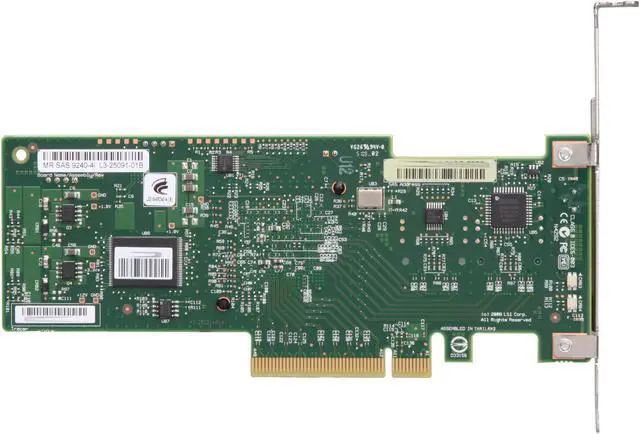 Alt view image 3 of 4 - LSI MegaRAID Internal  Low-Power SATA/SAS 9240-4i 6Gb/s PCI-Express 2.0 RAID Controller Card, Kit--Avago Technologies