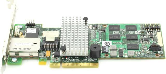 LSI MegaRAID SAS 9280-4i4e 6Gb/s PCI-Express 2.0 w/ 512MB onboard memory  RAID Controller Card, Single--Avago Technologies