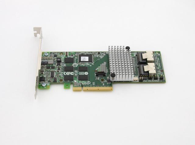 LSI MegaRAID Internal Low-Power SATA/SAS 9261-8i 6Gb/s PCI-Express 2.0 w/  512MB onboard memory RAID Controller Card, Single--Avago Technologies