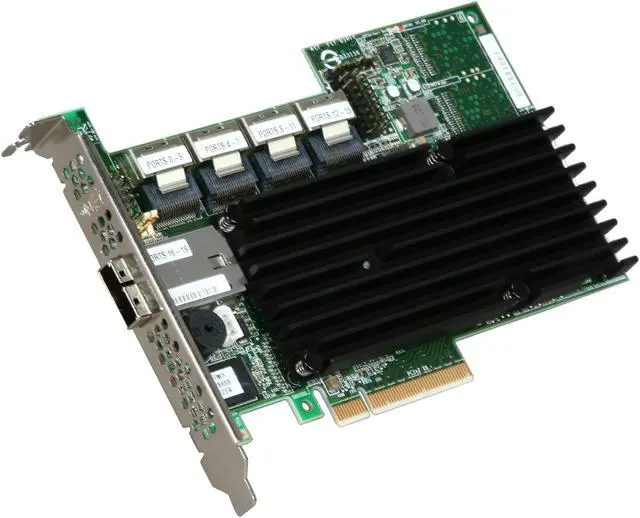 Main image of LSI MegaRAID SAS LSI00210 (9280-16i4e) SATA/SAS 6Gb/s PCIe 2.0 w/ 512MB onboard memory controller card, Single--Avago Technologies