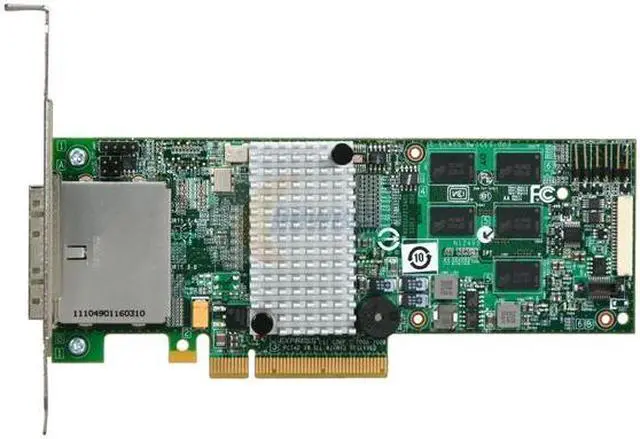 Alt view image 3 of 5 - 3ware External 9750-8e SATA/SAS 6Gb/s PCIe 2.0 w/512 MB onboard memory controller card, Kit