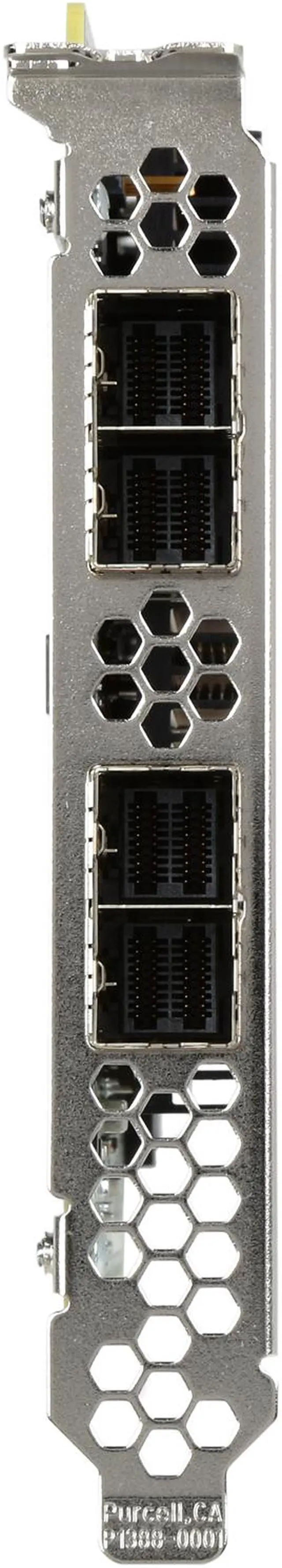 Alt view image 2 of 5 - LSI LSI00168 PCI Express x4 Low Profile SAS Logic LSISAS3041E-R 4 Port SAS RAID Controller