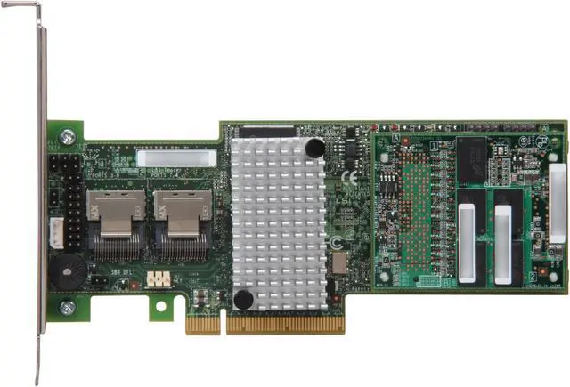 Alt view image 3 of 5 - LSI MegaRAID Internal SAS 9265-8i 6Gb/s Dual Core ROC w/ 1GB cache memory RAID Controller Card, Single