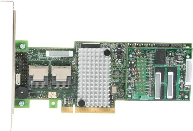 Alt view image 3 of 5 - LSI MegaRAID Internal SAS 9265-8i 6Gb/s Dual Core ROC w/ 1GB cache memory RAID Controller Card, Kit