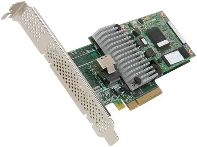 Main image of LSI LSI00280 PCI-Express 2.0 x8 MD2 Low profile SATA / SAS MegaRAID SAS 9260CV-4i Controller Card, Single