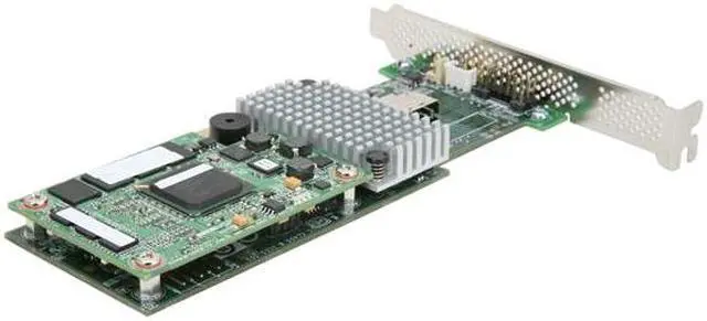 Alt view image 5 of 7 - LSI LSI00280 PCI-Express 2.0 x8 MD2 Low profile SATA / SAS MegaRAID SAS 9260CV-4i Controller Card, Single