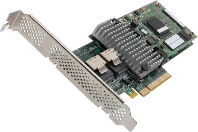 Main image of LSI LSI00283 PCI-Express 2.0 x8 MD2 Low profile SATA / SAS MegaRAID SAS 9260CV-8i Controller Card, Kit