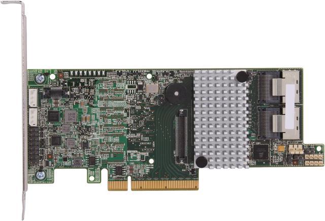 LSI MegaRAID LSI00295 (9266-8i SGL) PCI-Express 2.0 x8 Low Profile SATA /  SAS RAID Controller - Single--Avago Technologies