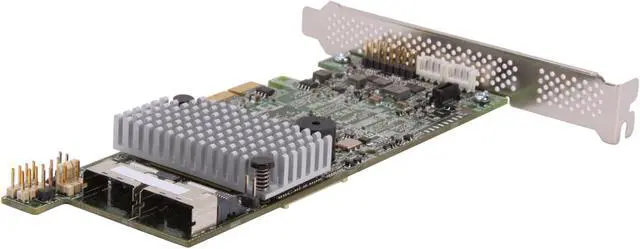 Alt view image 6 of 6 - LSI MegaRAID LSI00295 (9266-8i SGL) PCI-Express 2.0 x8 Low Profile SATA / SAS RAID Controller - Single--Avago Technologies