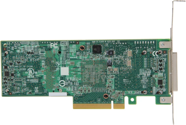 Alt view image 4 of 5 - LSI MegaRAID LSI00298 (9285CV-8e SGL) PCI-Express 2.0 x8 Low Profile SATA / SAS RAID Controller - Single