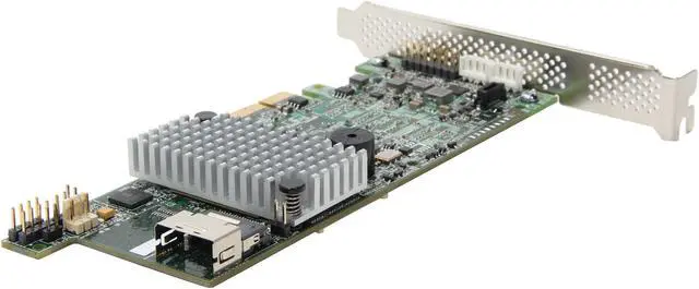 Alt view image 5 of 6 - LSI MegaRAID LSI00306 (9266-4i Kit) PCI-Express 2.0 x8 Low Profile SATA / SAS RAID Controller - Kit--Avago Technologies