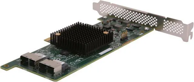 Alt view image 5 of 6 - LSI LSI00302 (9207-8i Kit) PCI-Express 3.0 x8 Low Profile SATA / SAS Host Controller Card - Kit--Avago Technologies