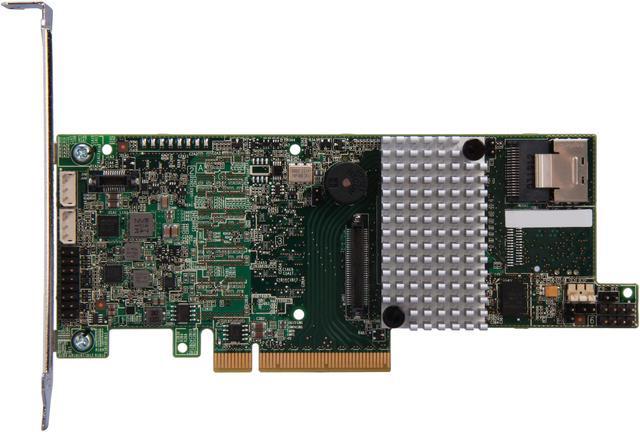 Alt view image 3 of 5 - LSI MegaRAID LSI00329 (9271-4i) PCI-Express 3.0 x8 Low Profile SATA / SAS RAID Controller - Kit--Avago Technologies