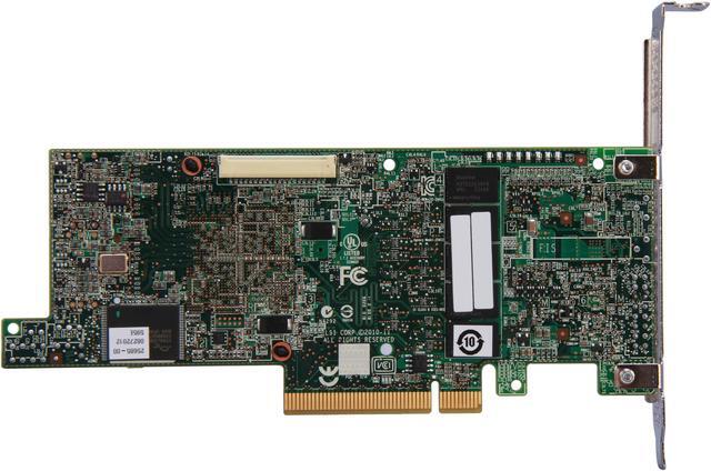 Alt view image 4 of 5 - LSI MegaRAID LSI00329 (9271-4i) PCI-Express 3.0 x8 Low Profile SATA / SAS RAID Controller - Kit--Avago Technologies