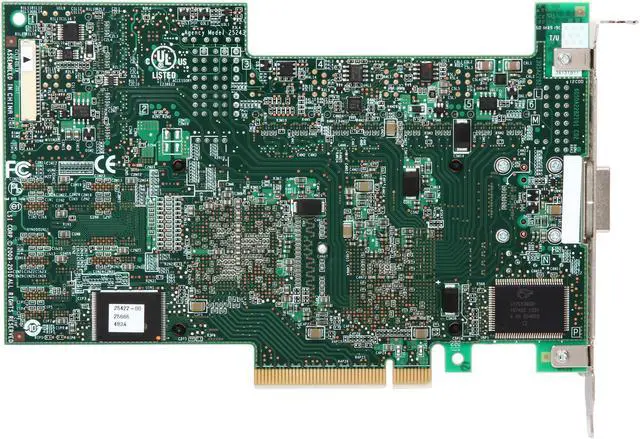Alt view image 4 of 6 - LSI LSI00253 (3ware 9750-24i4e Kit) PCI-Express 2.0 x8 Low Profile Ready SATA / SAS RAID Controller Card--Avago Technologies