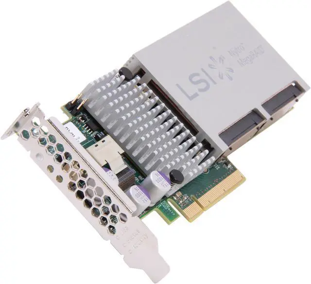 Main image of LSI Nytro MegaRAID LSI00351 (8110-4i) PCI-Express 3.0 x8 Low Profile Ready SATA / SAS Controller Card - Single