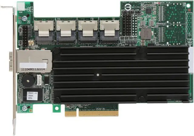 Alt view image 3 of 5 - LSI LSI00254 (9750-16I4E) PCI Express Controller Card-Avago Technologies