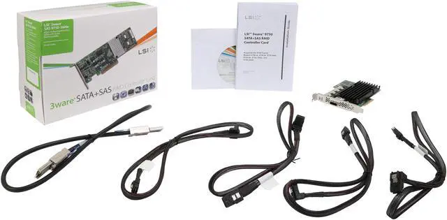 Alt view image 5 of 5 - LSI LSI00254 (9750-16I4E) PCI Express Controller Card-Avago Technologies