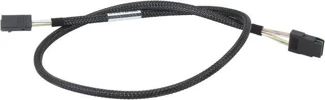 Alt view image 2 of 3 - LSI LSI00401 0.8 meter internal cable SFF8643 to SFF8087 (mini SAS HD to mini SAS)--Avago Technologies