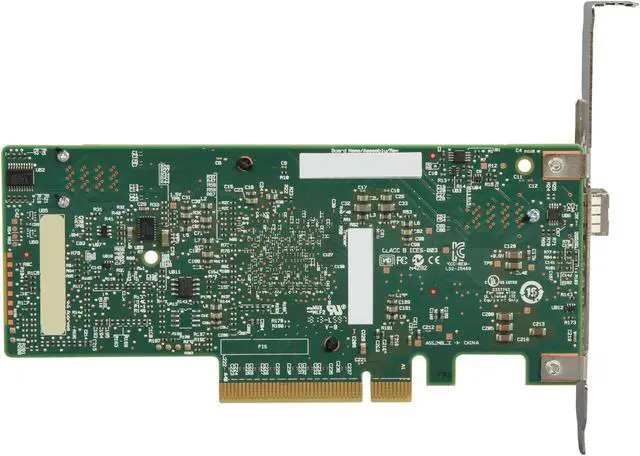 Alt view image 5 of 6 - LSI 9300-4i4e PCI-Express 3.0 SATA / SAS 4-Port Int, 4-Port Ext SAS3 12Gb/s HBA - Single--Avago Technologies