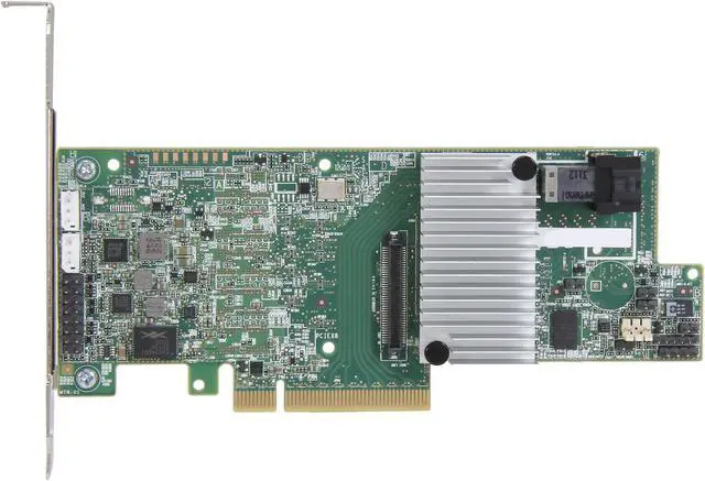 Alt view image 3 of 5 - LSI 9300 MegaRAID SAS 9361-4i (LSI00414) PCI-Express 3.0 x8 Low Profile SATA / SAS High Performance Four-Port 12Gb/s RAID Controller (Kit)--Avago Technologies