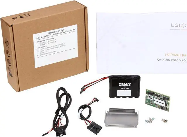 Alt view image 3 of 3 - LSI LSICVM02 (LSI00418) CacheVault Accessory Kit for 9361 Series--Avago Technologies