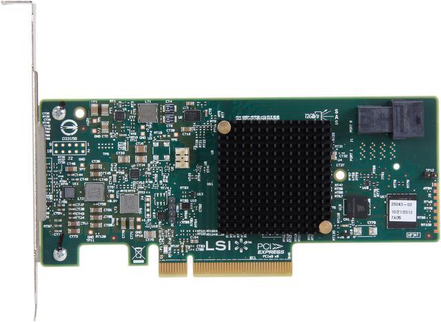 LSI MegaRAID SAS 9341-4i (LSI00419) PCI-Express 3.0 x8 SATA / SAS