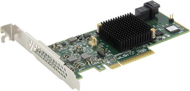 LSI MegaRAID SAS 9341-4i (LSI00419) PCI-Express 3.0 x8 Low Profile SATA /  SAS High Performance Four-Port 12Gb/s RAID Controller (Single Pack)--Avago 