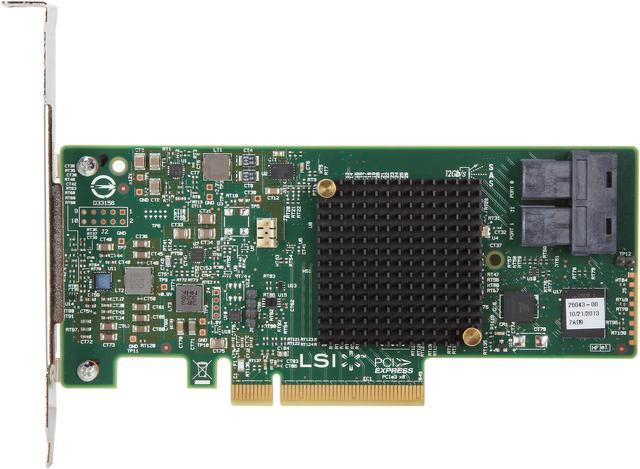 LSI 9341 MegaRAID SAS 9341-8i (LSI00407) PCI-Express 3.0 x8 SATA